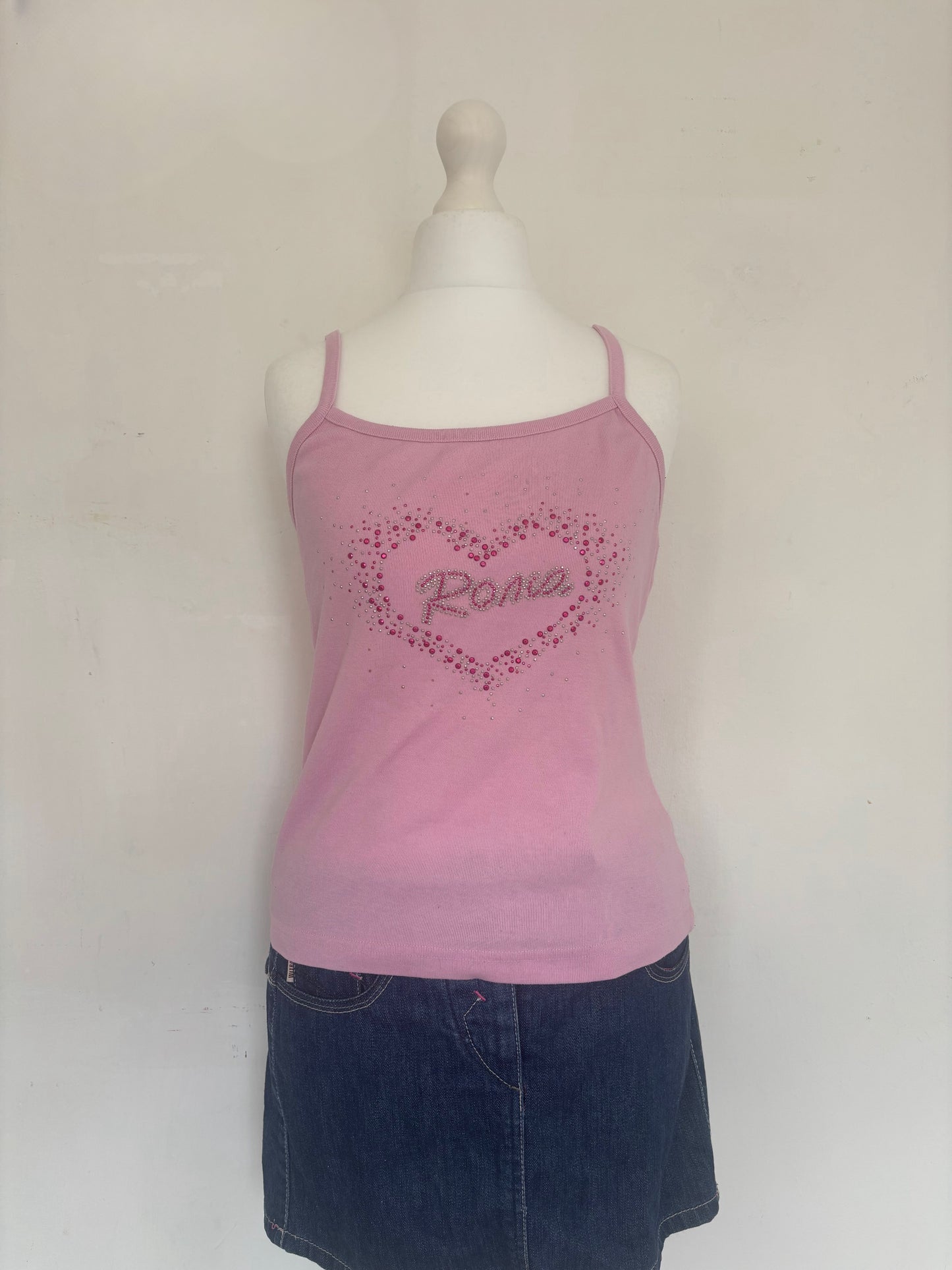 Glitter Heart Cami