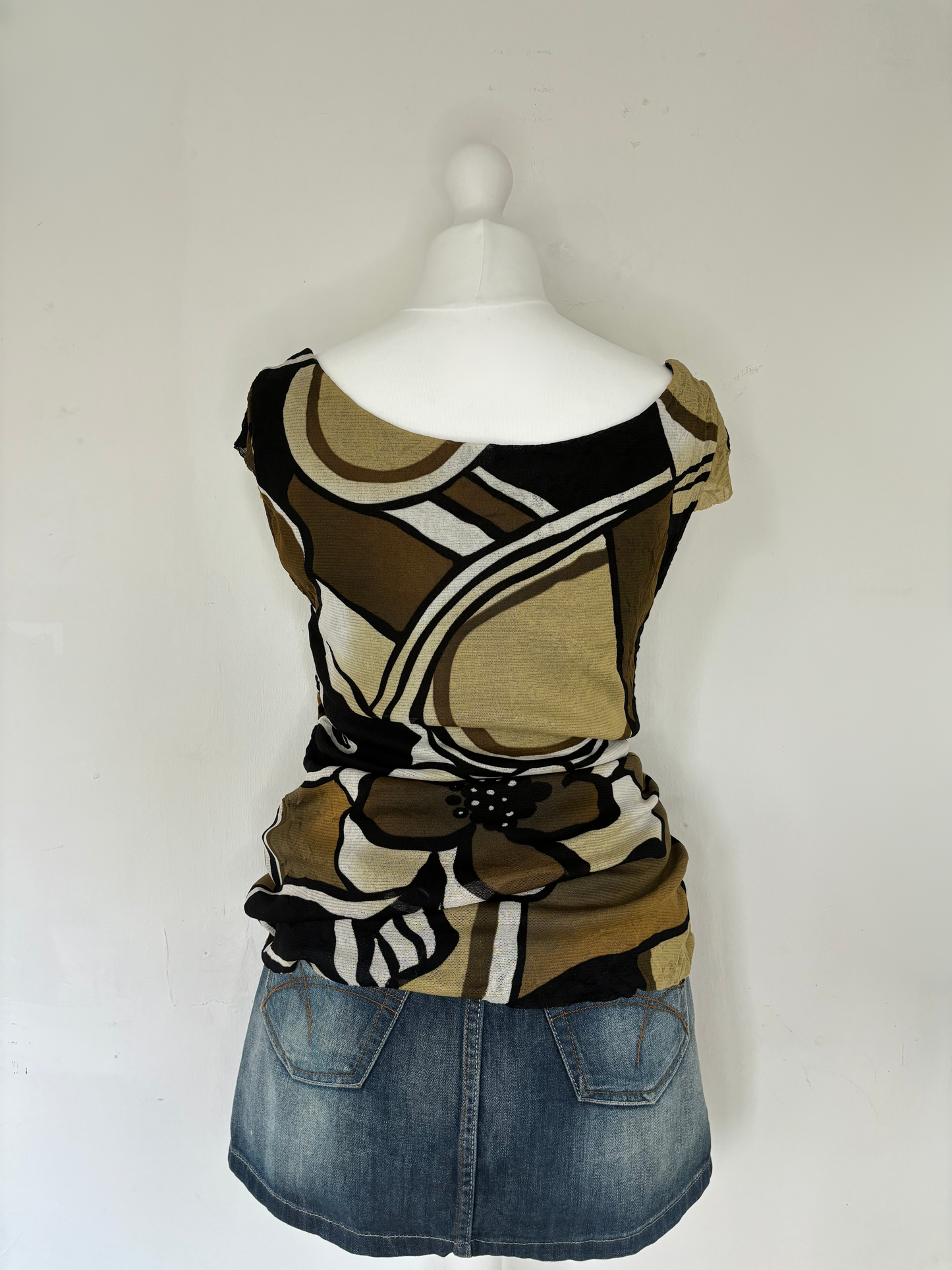 Green & Brown Top