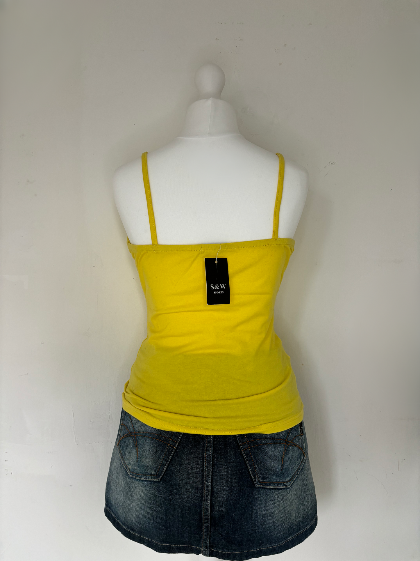 Yellow Graphic Cami