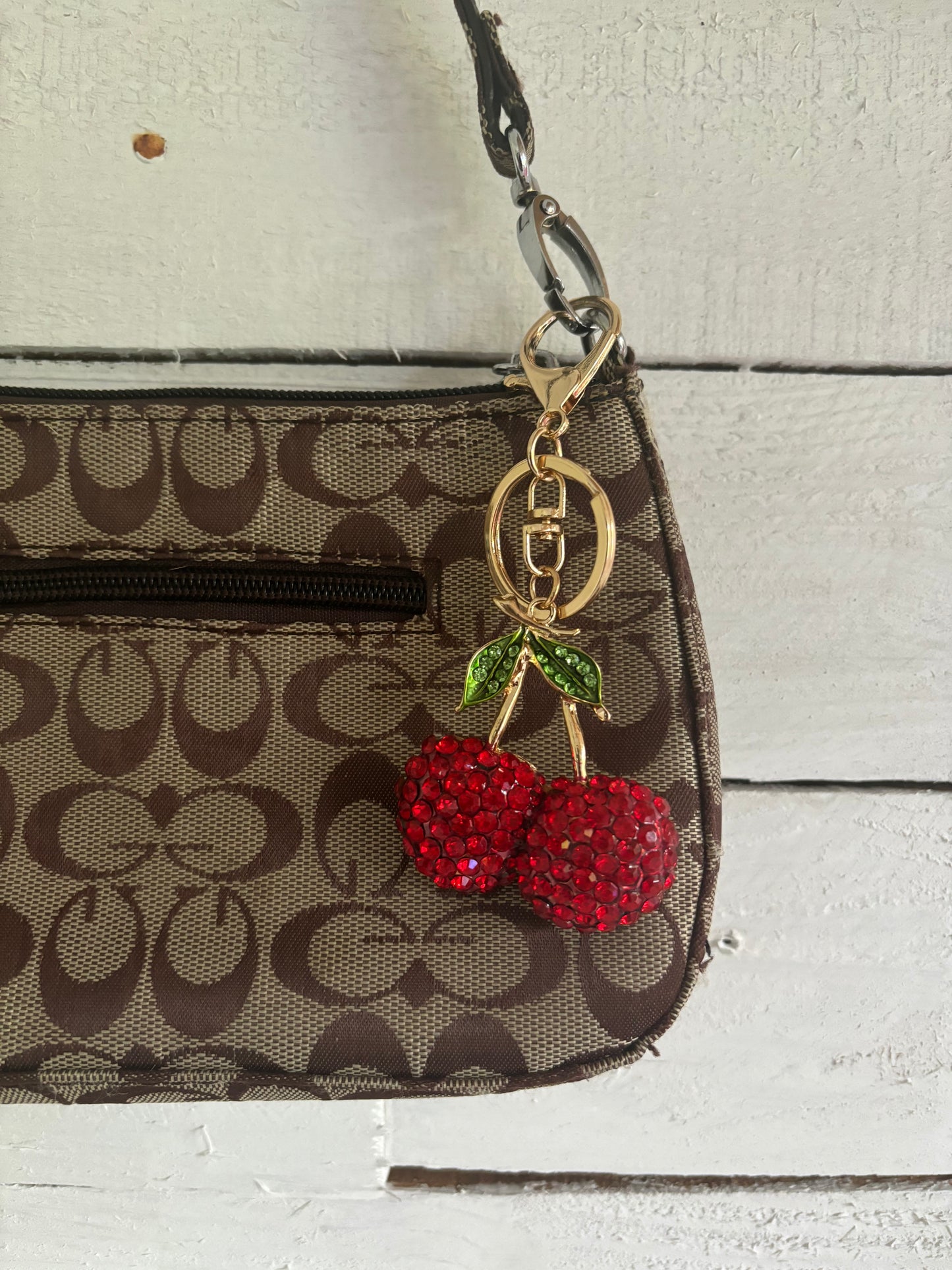 Brown Monogram Shoulder Bag