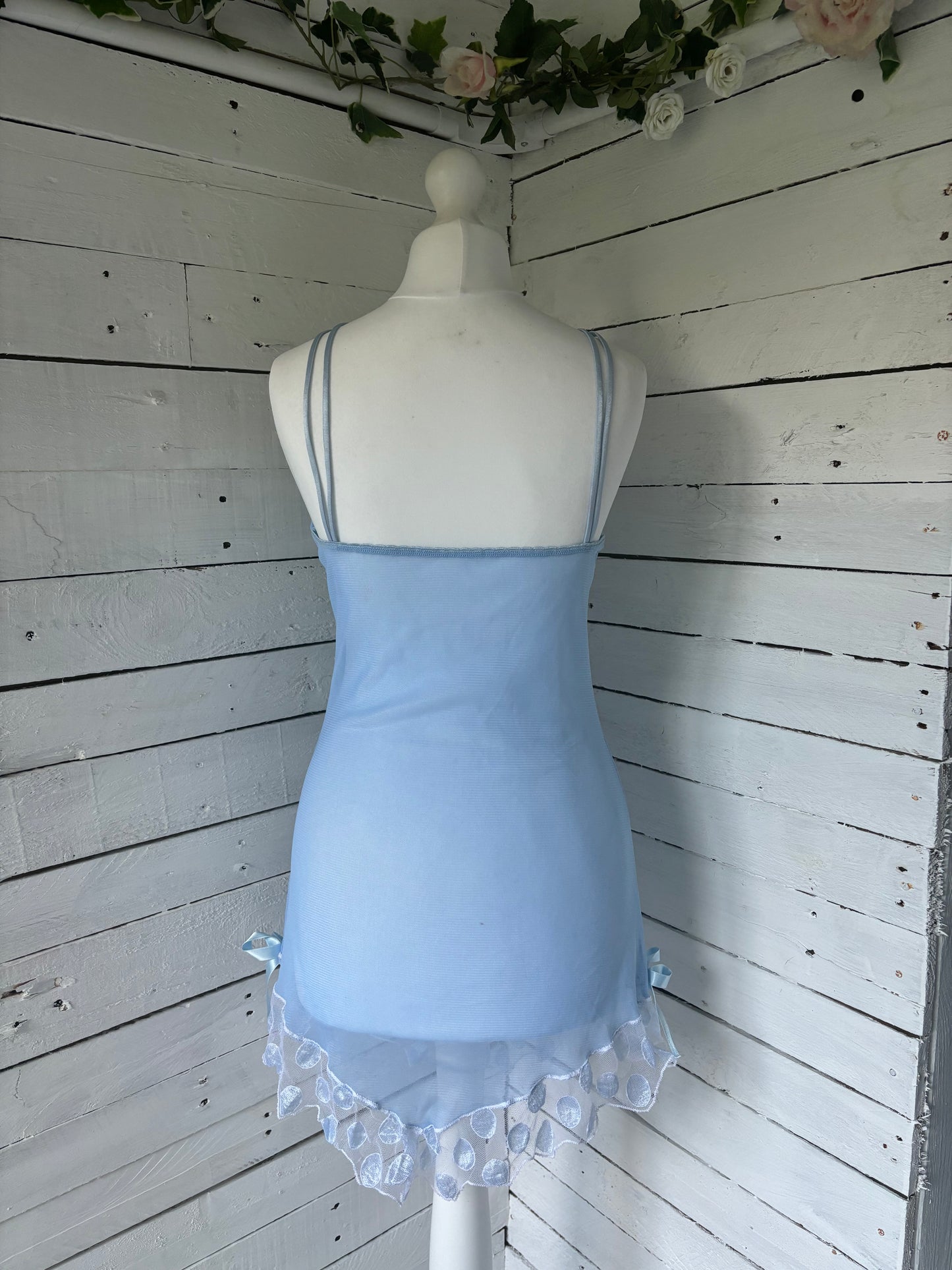 Blue Bow Dress