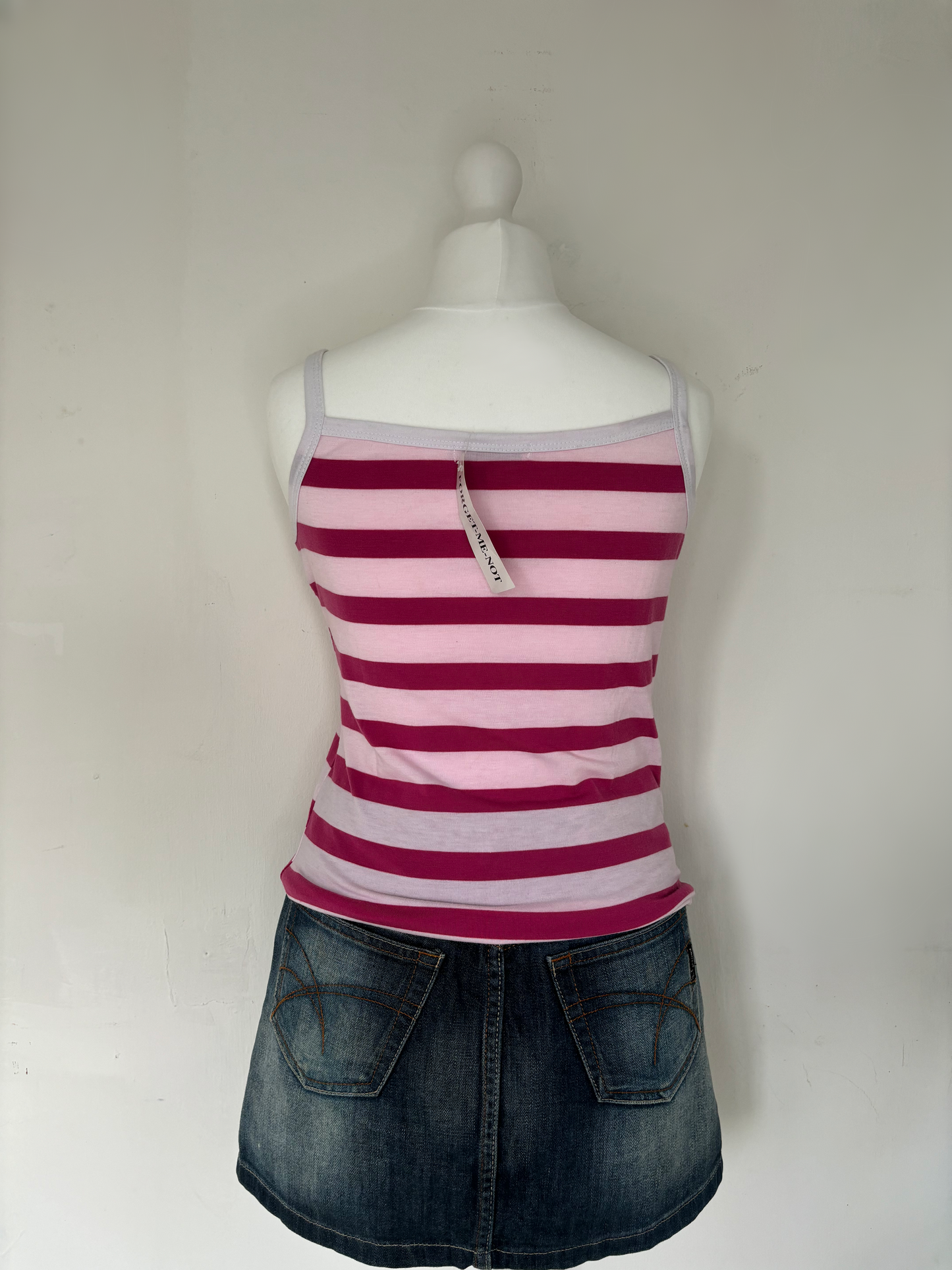 Pink Striped Cami