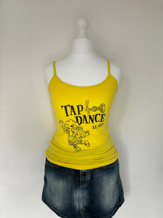 Yellow Graphic Cami